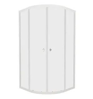 Душевой уголок Triton Ультра Щ0000064833 90x90 см профиль белый стекло прозрачное